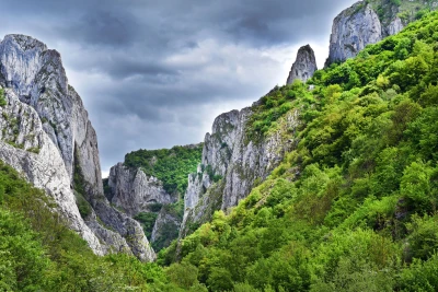 Landschaft in der Turda-Schlucht