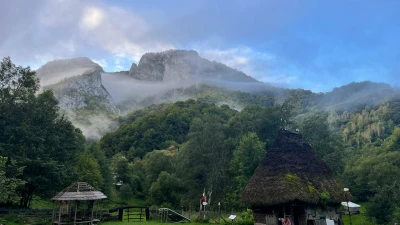 Cheia Village landscape