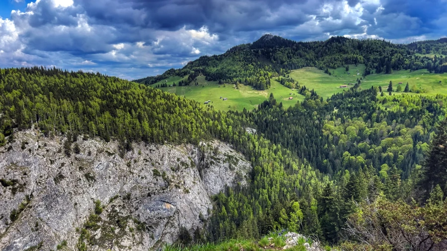 Bicăjel Gorges landscape