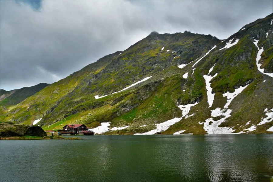 Bâlea Lake - Spring Landscape
