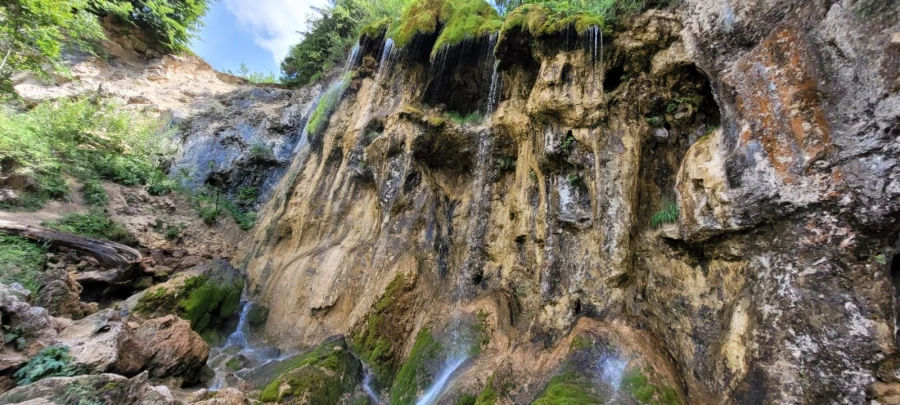 Pișoaia-Wasserfall