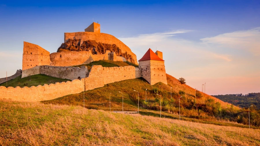 Rupea Fortress ruins