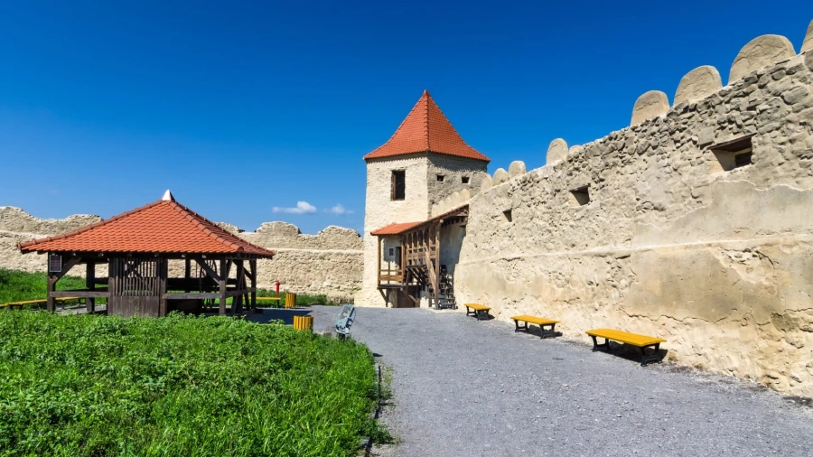 Rupea Fortress - Inner Courtyard