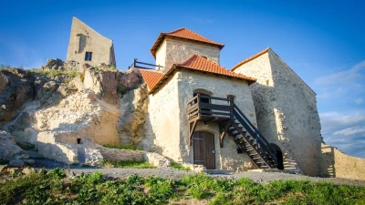 Rupea Fortress - access stairs