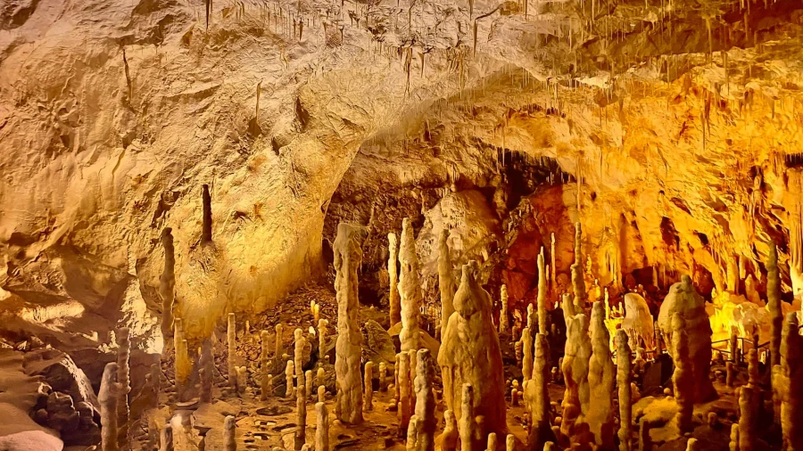 Stalagmites in the Candles Gallery