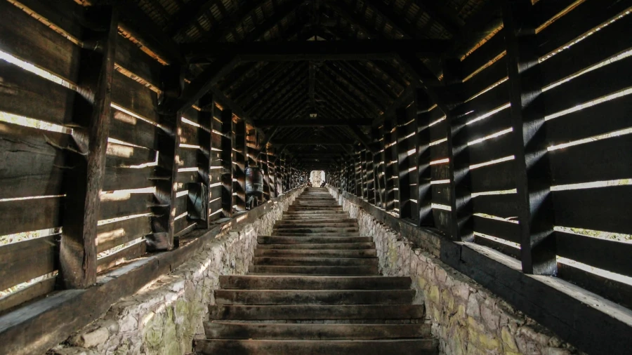Covered Staircase, Sighișoara Citadel