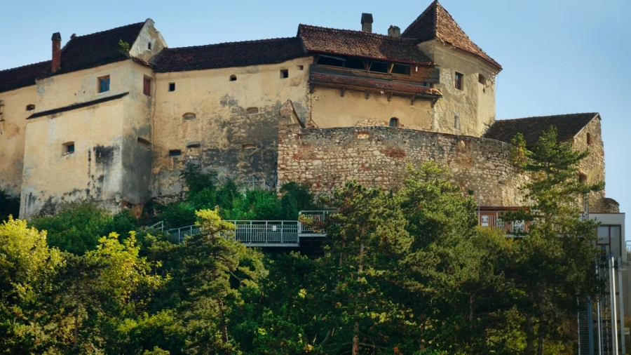 Exterior of Râșnov Fortress