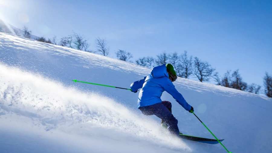 Die Freude am Skifahren