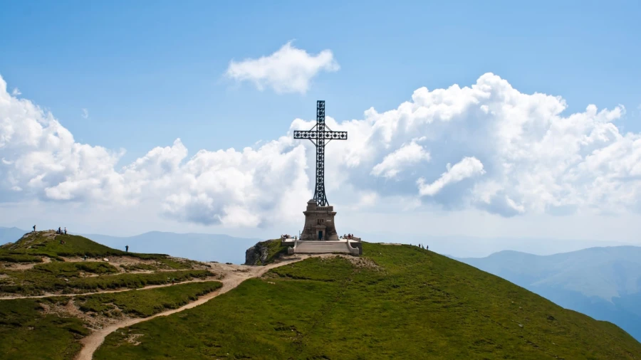 Heldenkreuz auf dem Caraiman