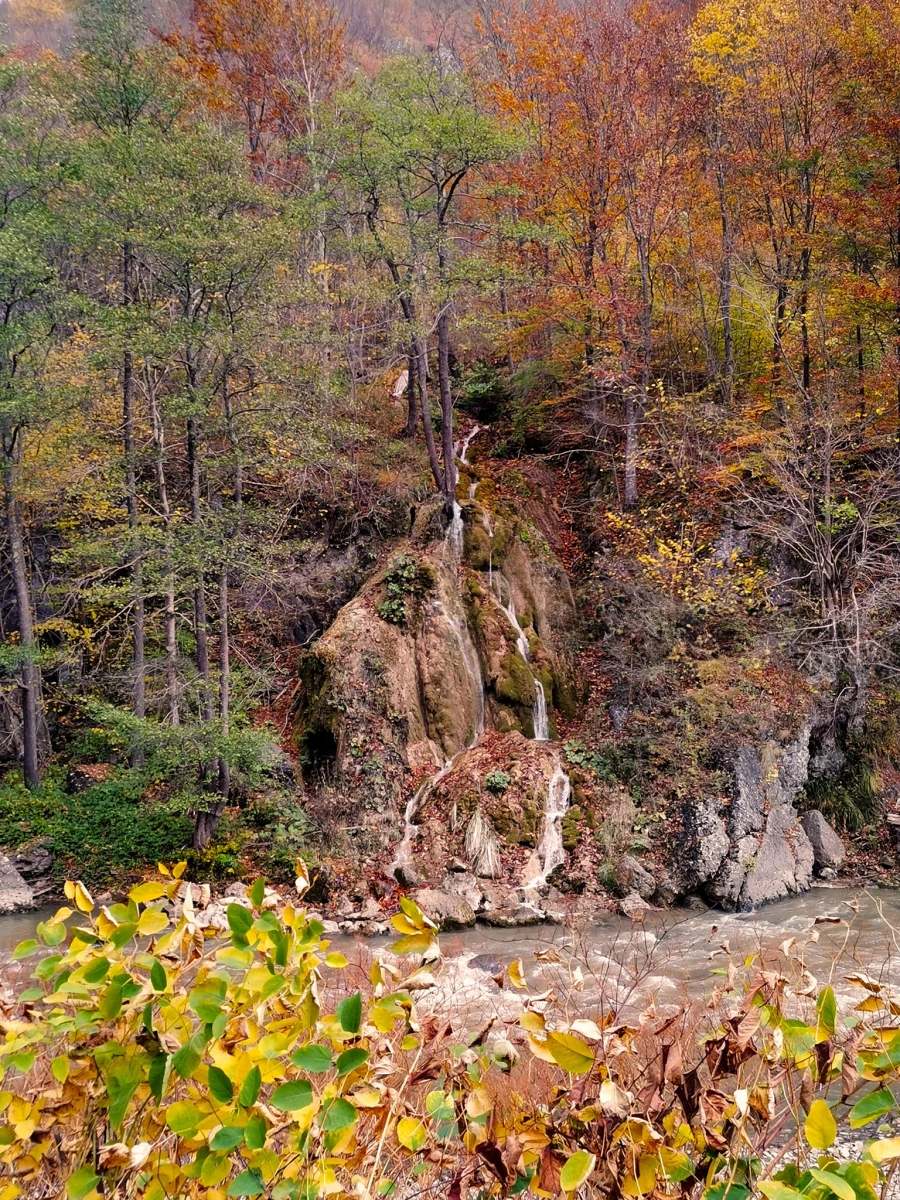 Șipote Waterfall landscape