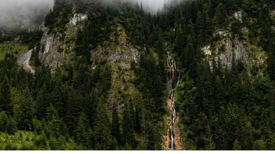Pferdewasserfall im Rodnaer Gebirge