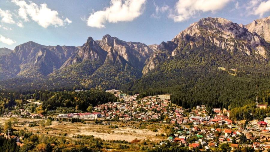 The town of Bușteni