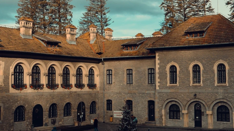 Part of Cantacuzino Castle
