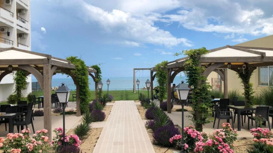 Terrasse des Hotel Cometa