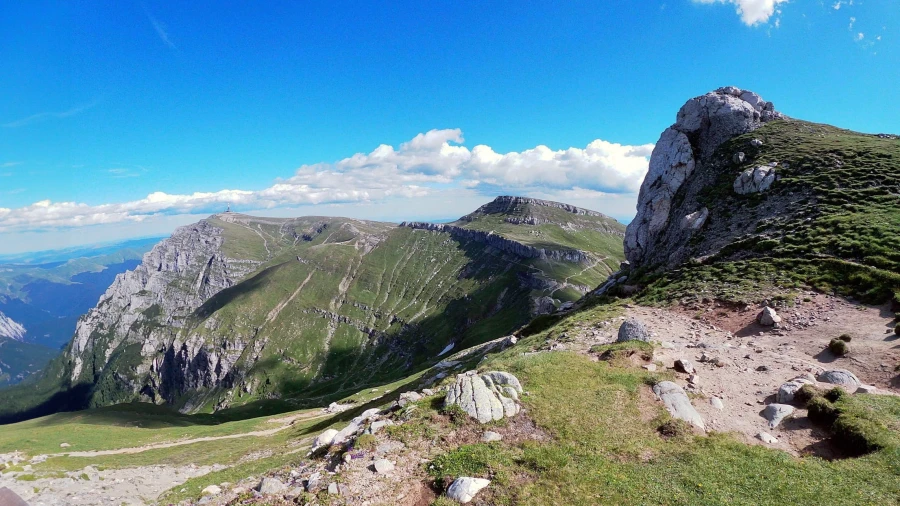 Omu-Gipfel im Bucegi-Gebirge