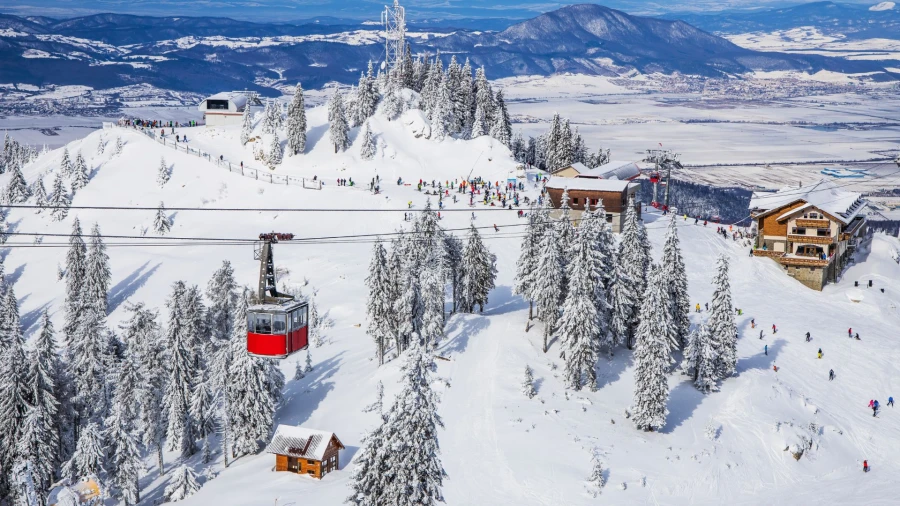 Poiana Brașov im Winter