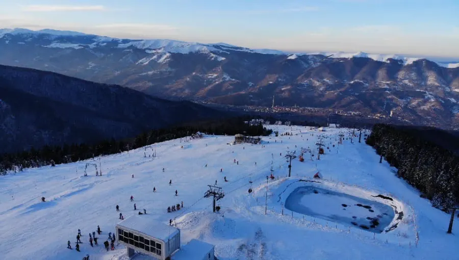 Straja seen from above