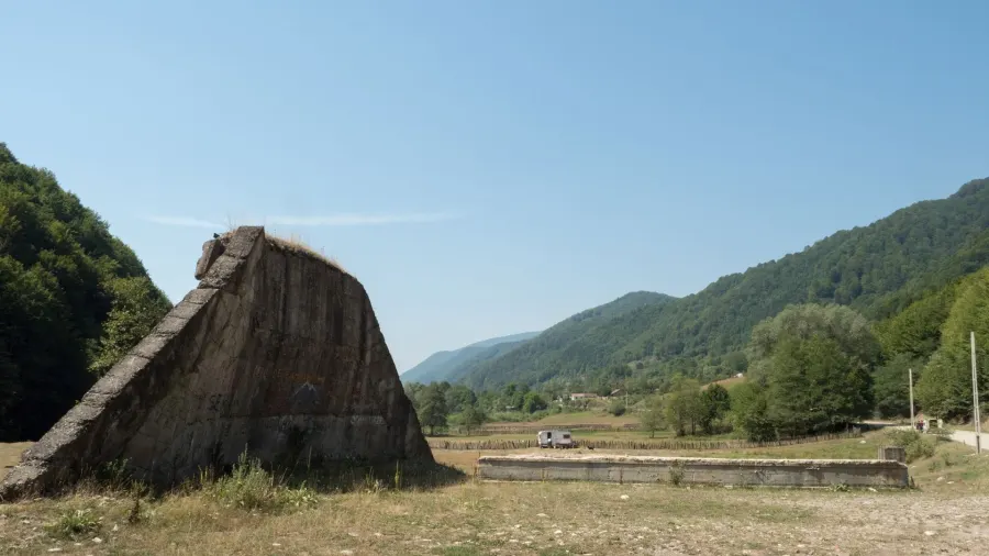 Cerna-Tal, bei Cerna Sat