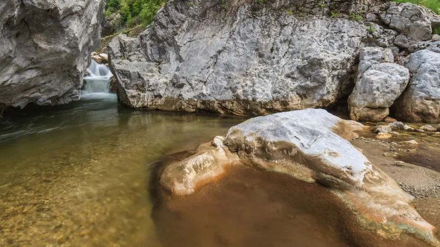 Fluss Cerna im Mehedinți-Gebirge