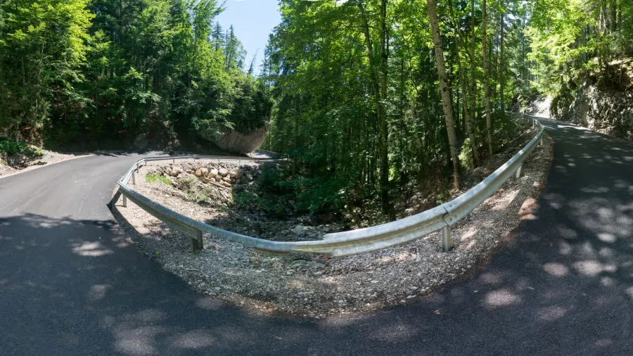 Kurven der Transrarău
