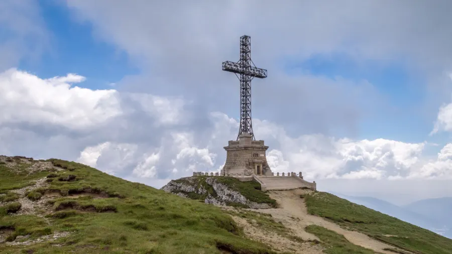 Heldenkreuz auf dem Caraiman