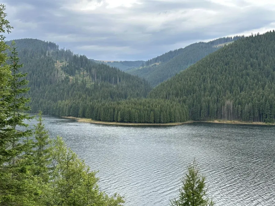 Oașa-Staudamm