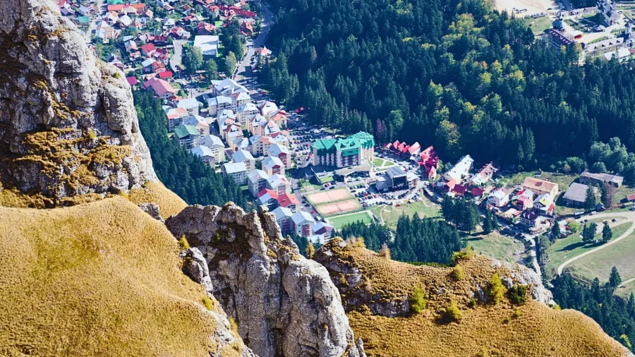 Bușteni – view from Caraiman