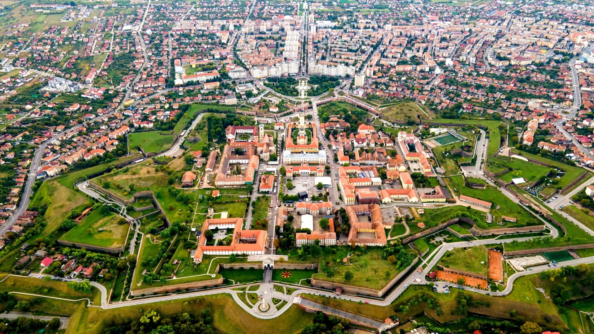 Alba Iulia Citadel or Alba Carolina Citadel