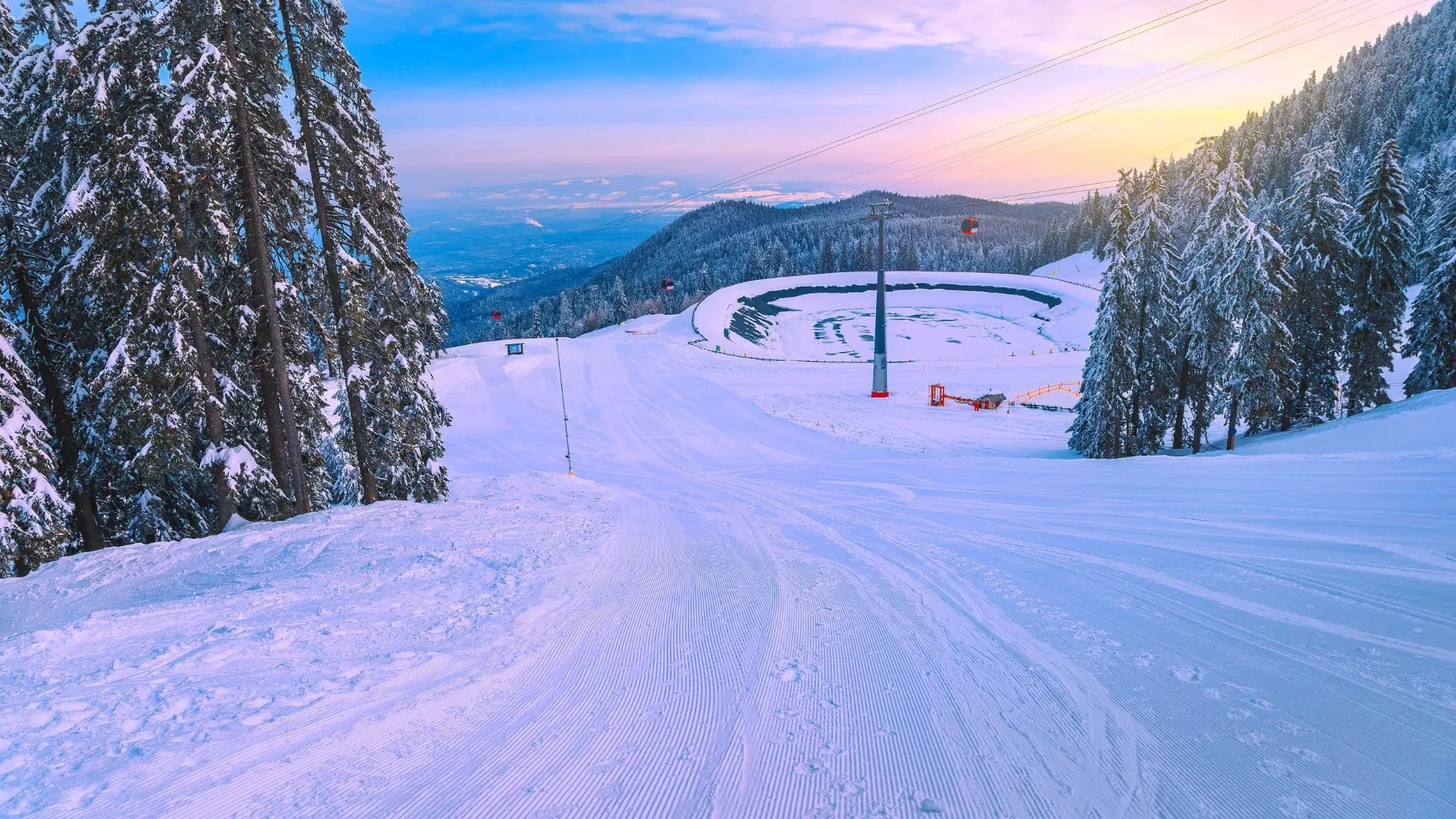 Top 9 der längsten Skipisten in Rumänien