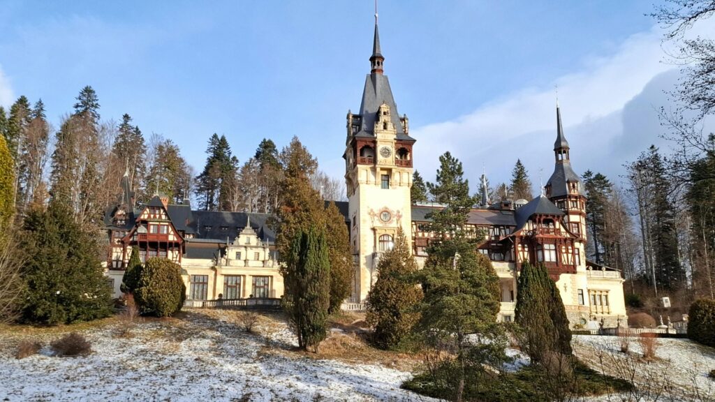 Castelul Peleș iarna